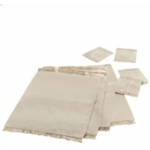 LOBERON Sets de table et dessous de verres, 4 pièces Abitain - beigeVendu parloberon