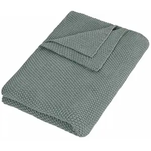 Comparateur de prix : LOBERON Plaid Ancy, bleu (170 x 130cm)