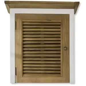 LOBERON Meuble haut Degarmo, marron (60 x 60 x 65cm) pas cher