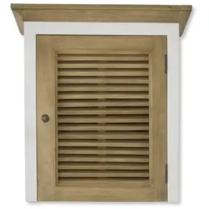 LOBERON Meuble haut Degarmo, marron (60 x 60 x 65cm) pas cher