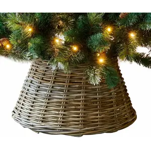 LOBERON Tour de sapin de Noël Kiente, beige (27cm) pas cher