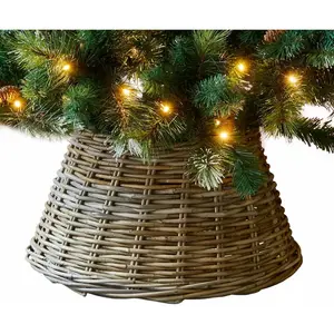 LOBERON Tour de sapin de Noël Kiente, beige (27cm) pas cher