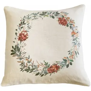 Comparateur de prix : Loberon Housse de Coussin Torge - Lin - H/L env. 50/50 cm - crème