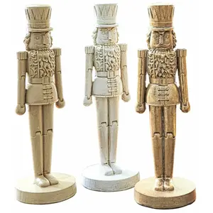 LOBERON Lot de 3 figurines Ogden, marron (25.5cm)