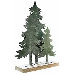Comparateur de prix : Loberon Arbres décoratifs Filiz, vert vieilli/marron (12 x 40 x 52cm)