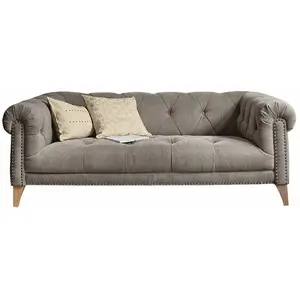 LOBERON Canapé Sanbornville, taupe (112 x 203 x 72cm)Vendu paramazon