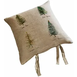 Comparateur de prix : LOBERON Housse de coussin Jarrier, beige/vert (50 x 50cm)