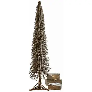 Loberon Sapin décoratif Sullivan, marron (160cm) pas cher