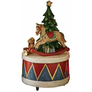 Loberon Boîte à musique Harmony, multicolore (15.5cm) pas cher