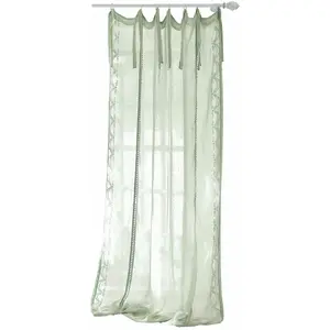 LOBERON Rideau Atlantropa, vert (140 x 250cm) pas cher