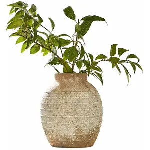 LOBERON Vase Sibinna, marron (25.5cm)