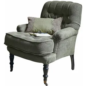 Comparateur de prix : LOBERON Fauteuil Gyldford, vert (85 x 70 x 89.5cm)