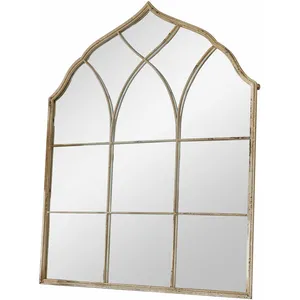 LOBERON Miroir Jean-Pierre, crème (3 x 80 x 97.5cm)