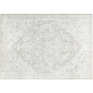 LOBERON Tapis Armidale, crème/gris (240 x 170cm) pas cher