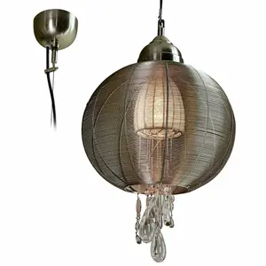 LOBERON Suspension Sunbrook, argenté (54cm) pas cher