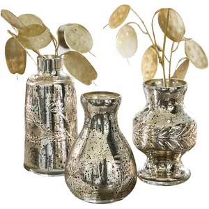 Comparateur de prix : Lot de 3 vases Briolique, champagne vieilli (12.5cm)