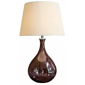 LOBERON Lampe à poser Calandor, violet/blanc (72cm) pas cher