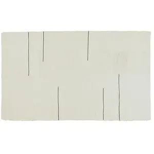 LOBERON Tapis Avatele, crème/noir (300 x 200cm) pas cher