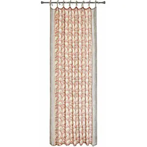 LOBERON Voilage Lemisto, rouille/beige (140 x 250cm) pas cher