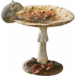 LOBERON Champignon décoratif Isolise, marron (22 x 19 x 22cm)