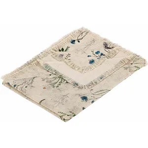Comparateur de prix : LOBERON Plaid Cabinda, crème/multicolore (130 x 170cm)