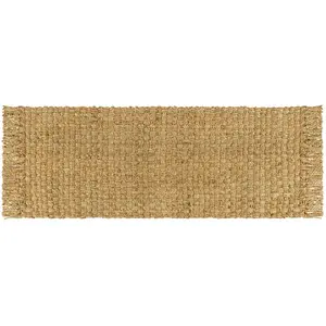 LOBERON Tapis long Moody, marron (250 x 80cm) pas cher