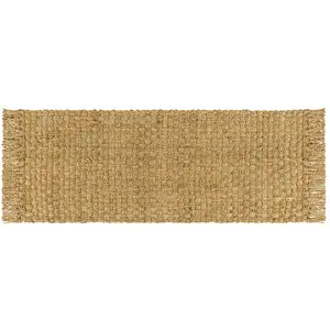 LOBERON Tapis long Moody, marron (180 x 70cm) pas cher