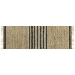 LOBERON Tapis long Orgeval, beige (250 x 80cm) pas cher