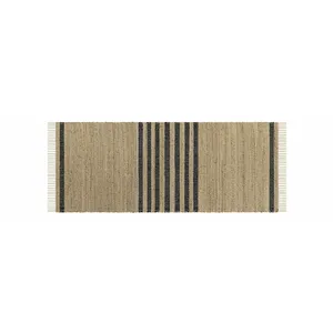 LOBERON Tapis long Orgeval, beige (180 x 70cm) pas cher