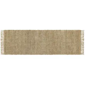 LOBERON Tapis long Hermitage, marron (250 x 80cm) pas cher