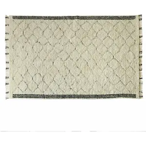 Comparateur de prix : LOBERON Tapis Himesto, crème/noir (300 x 200cm)