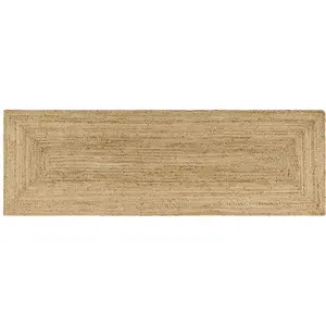 LOBERON Tapis long Révalaine, marron (250 x 80cm) pas cher