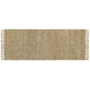 LOBERON Tapis long Hermitage, marron (180 x 70cm) pas cher