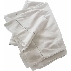 LOBERON Nappe Covent Garden, blanc (250 x 160cm) pas cher