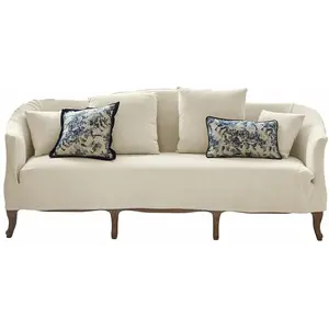 LOBERON Canapé Meadowstone, crème (73 x 215 x 89cm)Vendu paramazon