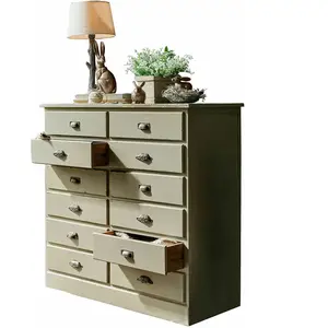 Comparateur de prix : LOBERON Commode Ferncliffe, vert vieilli (46 x 100 x 100.5cm)