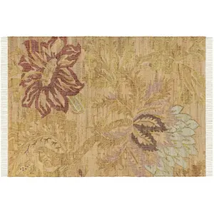 LOBERON Tapis Willeque, marron (200 x 140cm) pas cher