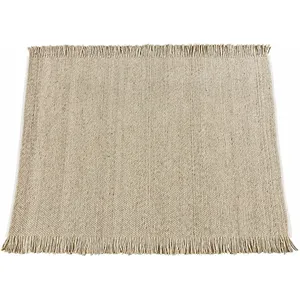 LOBERON Tapis Levraut, crème (200 x 140cm) pas cher