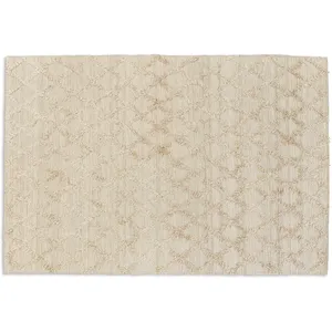 LOBERON Tapis Yoann, crème (240 x 170cm) pas cher
