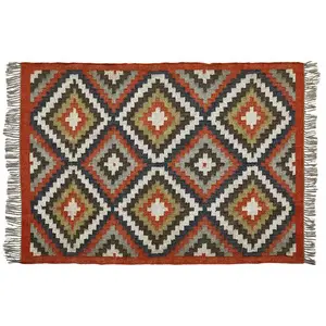 LOBERON Tapis Dailies, multicolore (200 x 140cm) pas cher