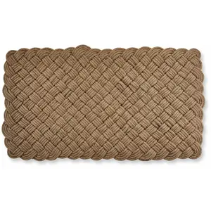 LOBERON Tapis long Hildas, marron (180 x 70cm) pas cher