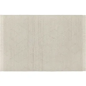 LOBERON Tapis Ivonique, crème (300 x 200cm) pas cher