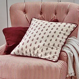 LOBERON Lot de 2 housses de coussins Eilira pas cher