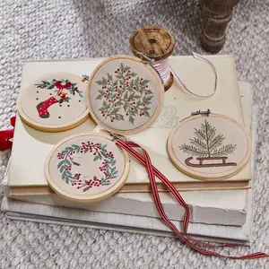 LOBERON Lot de 4 décorations Seravas pas cher