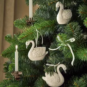 LOBERON Lot de 3 décorations à suspendre Elarin pas cher