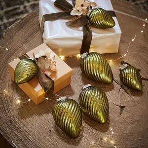 LOBERON Décorations de Noël, set de 6 Salema pas cher