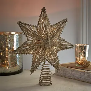 LOBERON Décoration de sapin LED Amarosas pas cher