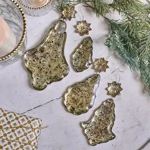 LOBERON Décorations de Noël, set de 4 Dolenza pas cher