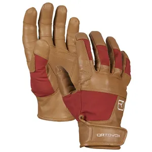 Ortovox Mountain Guide Glove - Gants ski Brown S pas cher