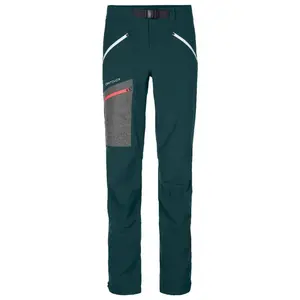 Ortovox Cevedale Pants - Pantalon softshell femme Dark Pacific L pas cher